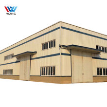 prefabricate steel building steel structure steel aircraft hangar workshop / warehouse supplier